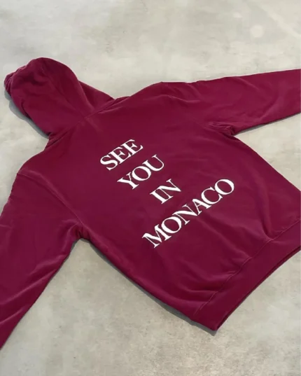 See You in Hoodie Dark Red