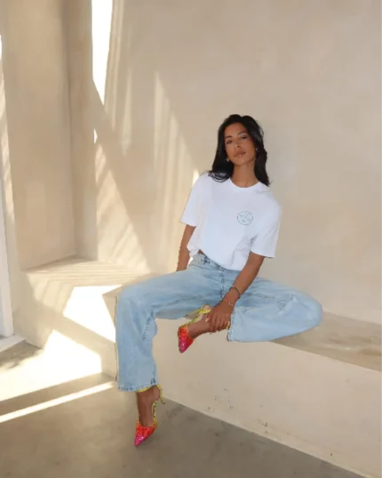T-Shirt Blanc Rendez-vous à Monaco
